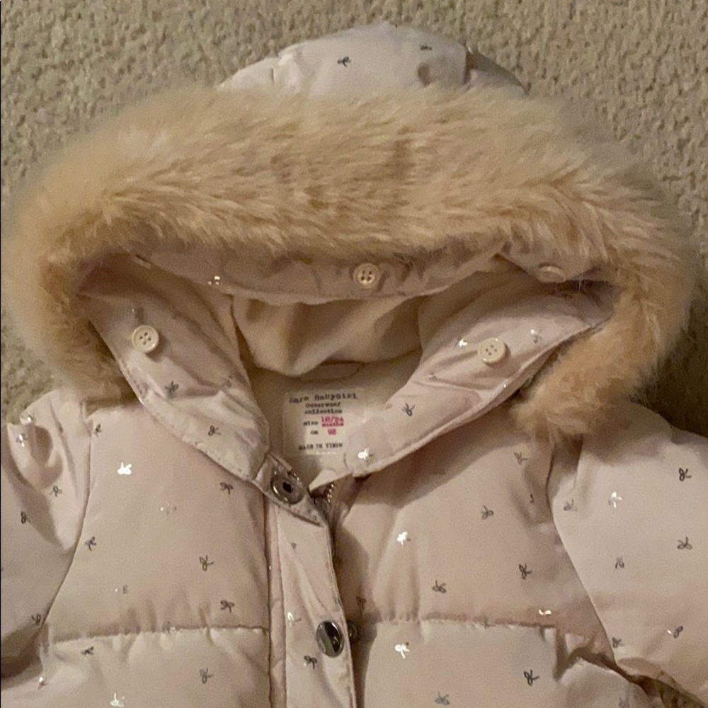 Zara toddler girls down coat - Picture 2 of 8